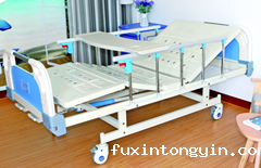 京祝Z04复合床头双摇病床